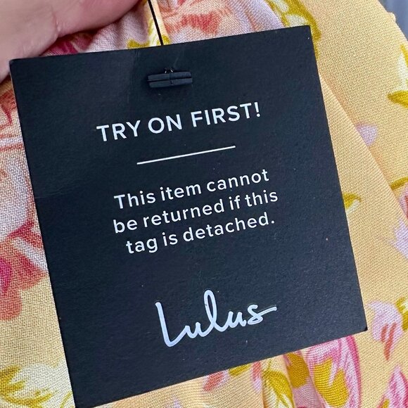 NWT Lulus Orange Floral Print Halter Maxi Dress Size M - Picture 8 of 11